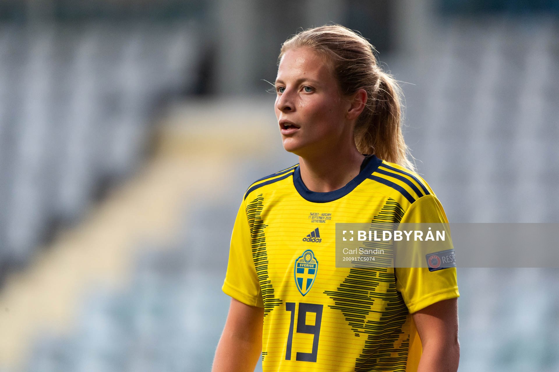 Anna Anvegård of Sweden