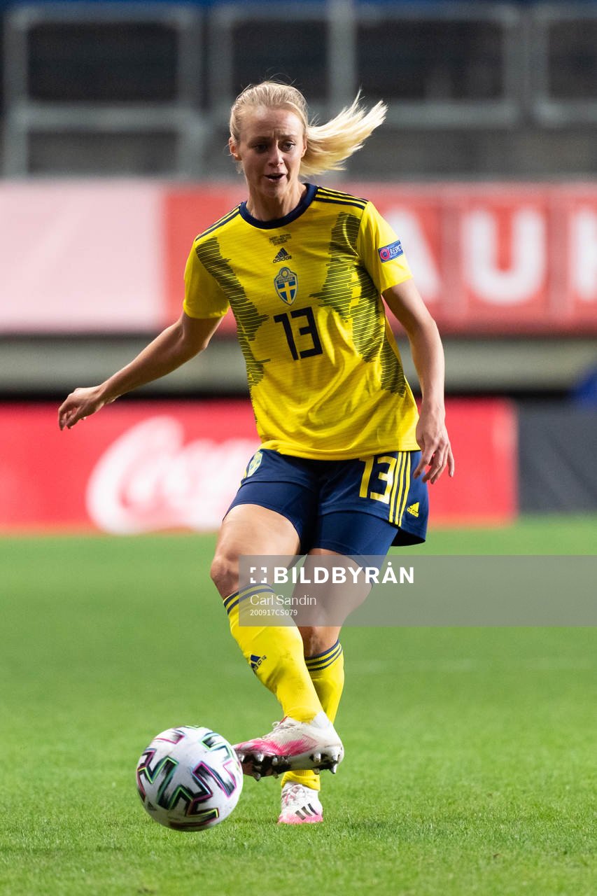 Amanda Ilestedt of Sweden