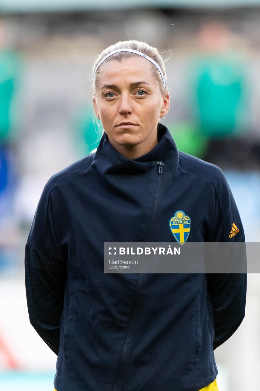 Linda Sembrant of Sweden at lineup ahead