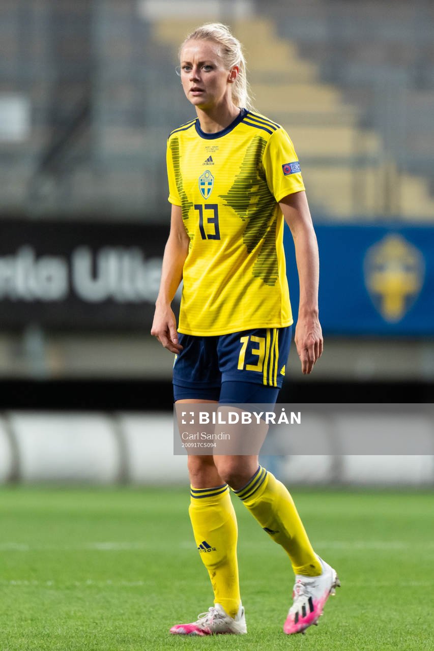 Amanda Ilestedt of Sweden