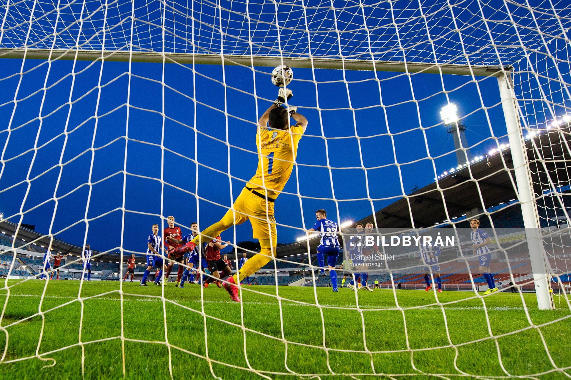Goalkeeper Ioannis Anestis of IFK Göteborg