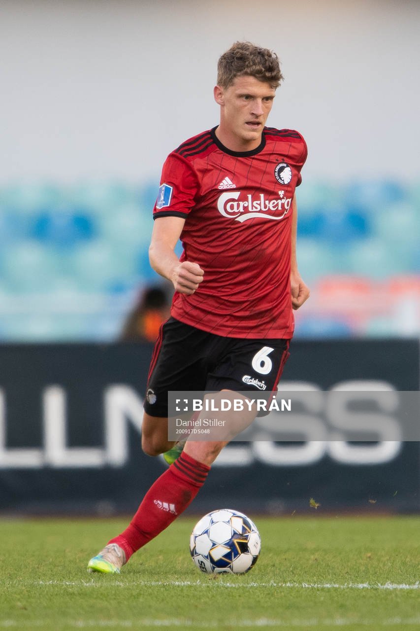 Jens Stage of FC Köpenhamn during the UEFA Europa League qualifying game between IFK Göteborg and FC Köpenhamn on September 17, 2020 in Gothenburg.