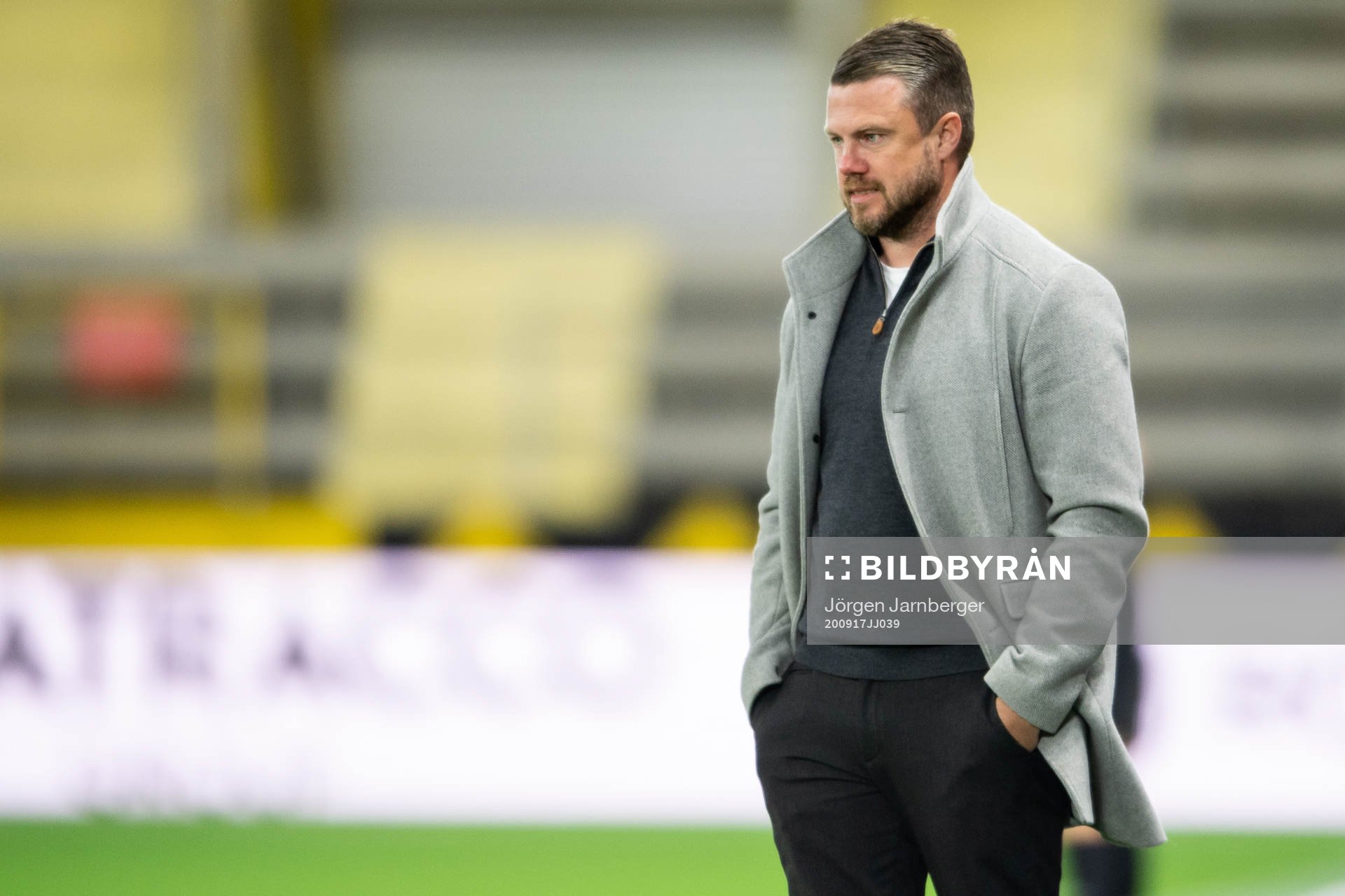 Elfsborgs manager Jimmy Thelin