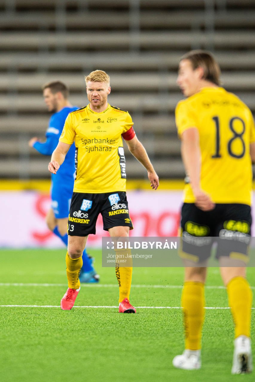 Elfsborgs Sivert Heltne Nilsen reagerar