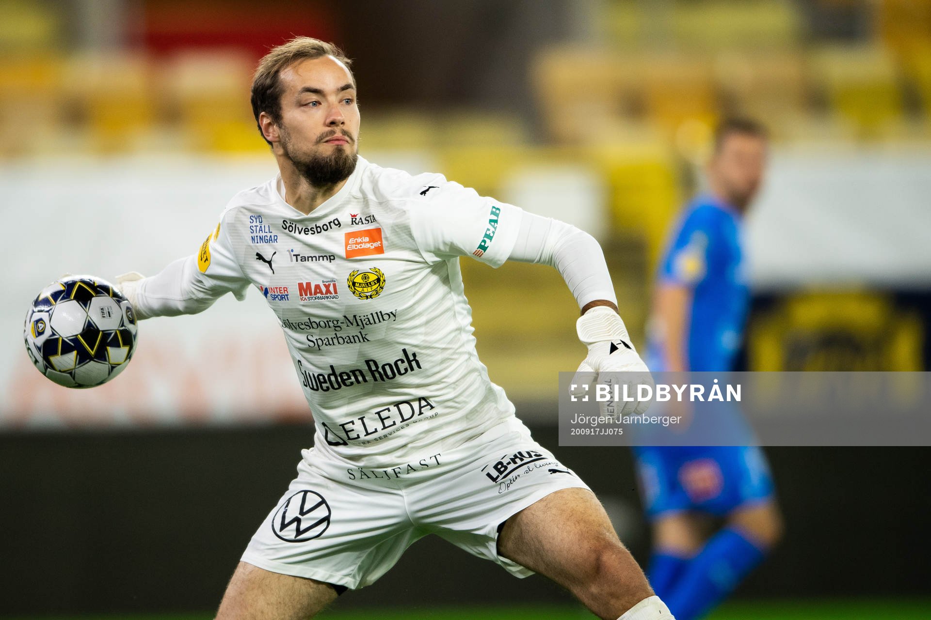 Mjällbys målvakt Carl-Johan Eriksson