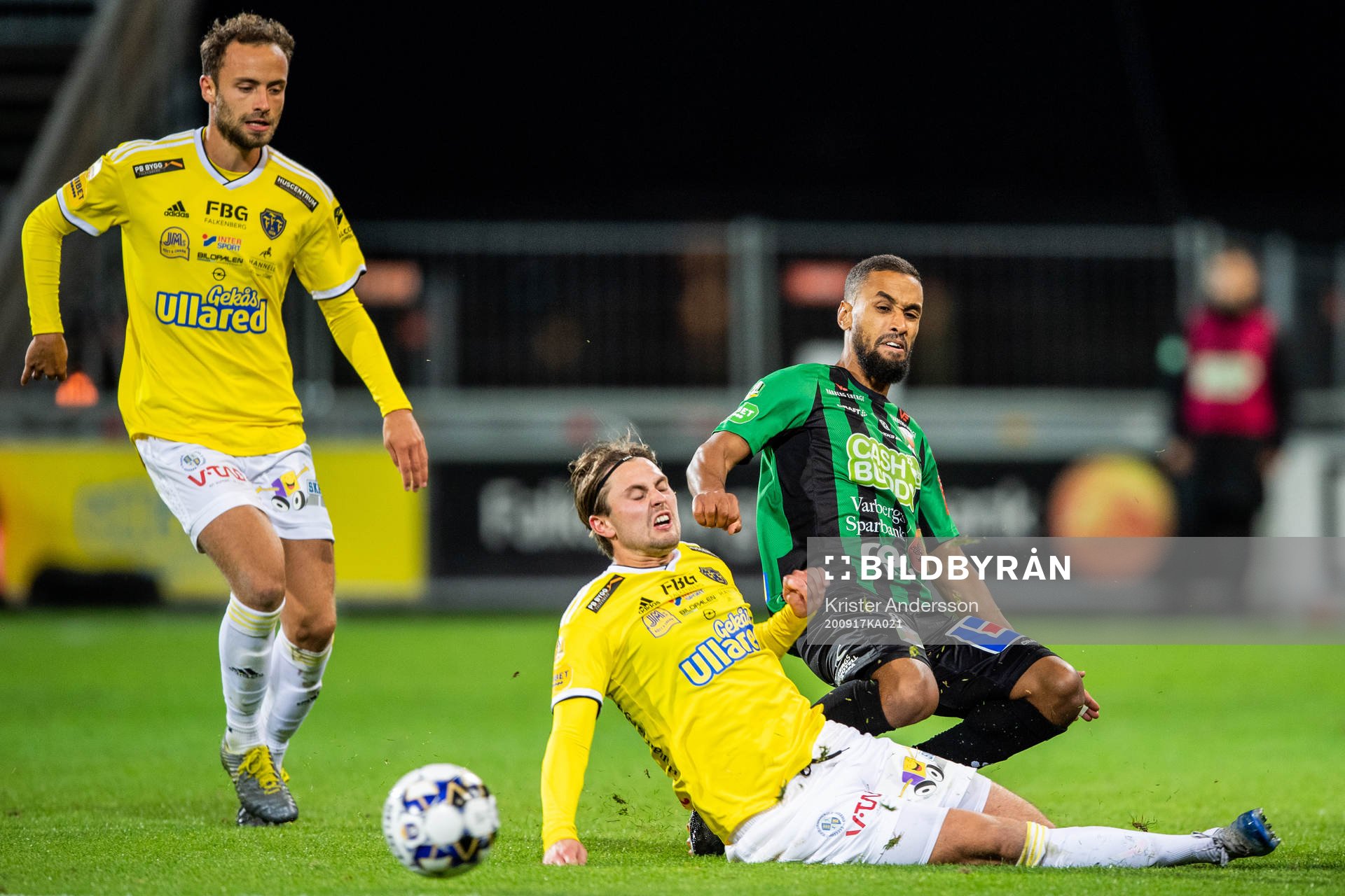 Falkenbergs Axel Norén och Varbergs Junes Barny