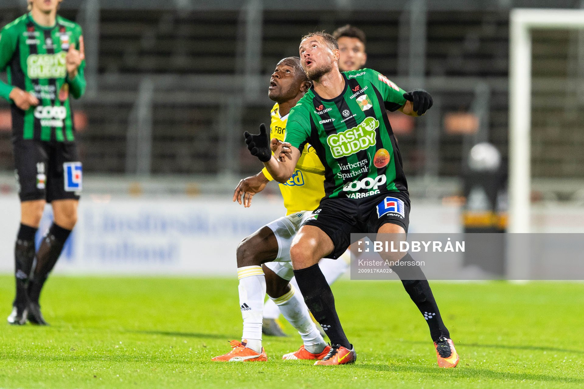 Falkenbergs Nsima Peter och Varbergs Albert Ejupi