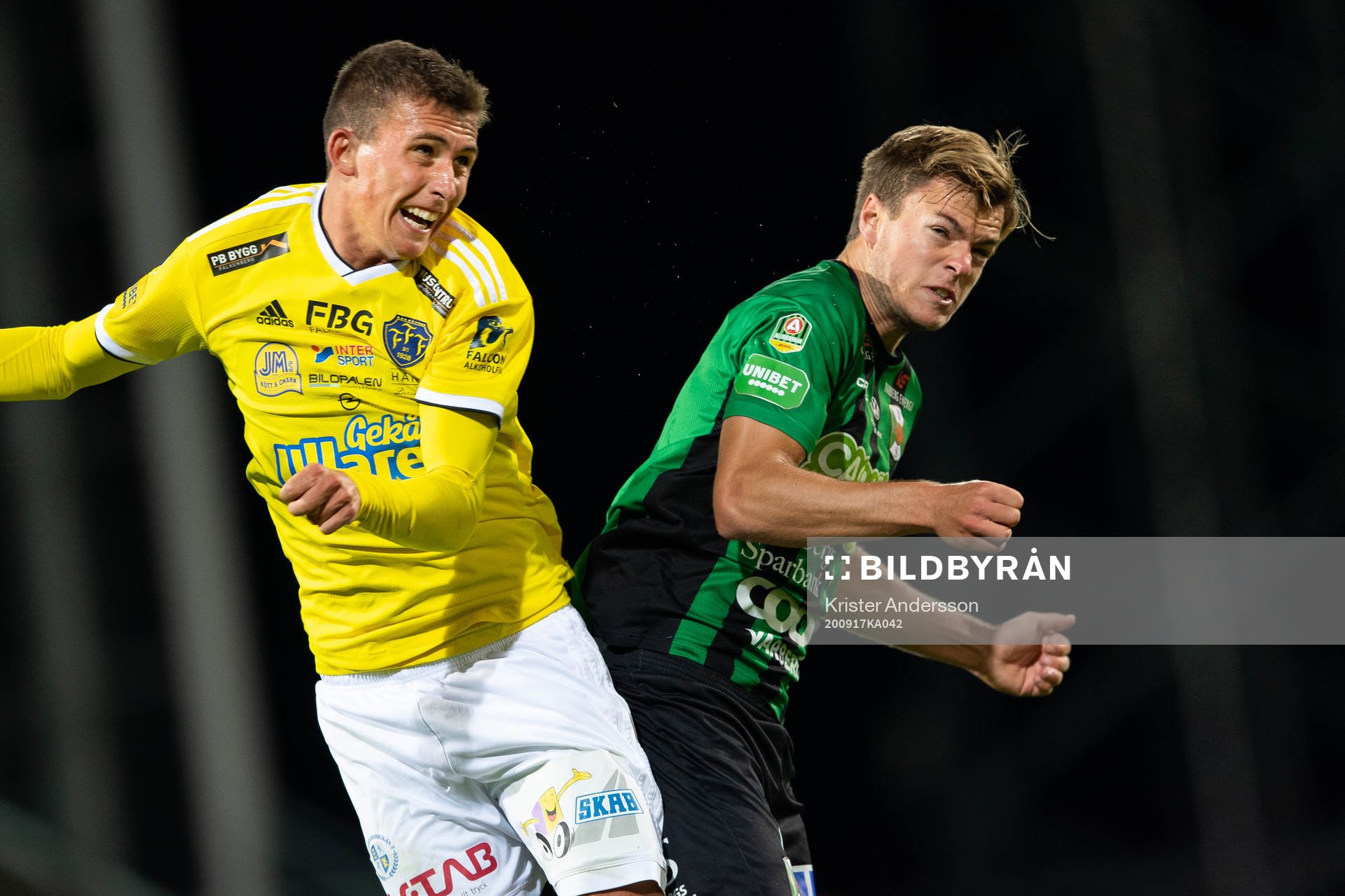 Falkenbergs John Björkengren och Varbergs Albin Winbo