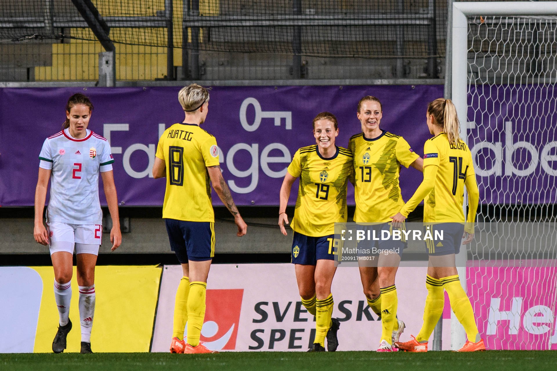 Anna Anvegård, Lina Hurtig , Amanda Ilestedt and Nathalie