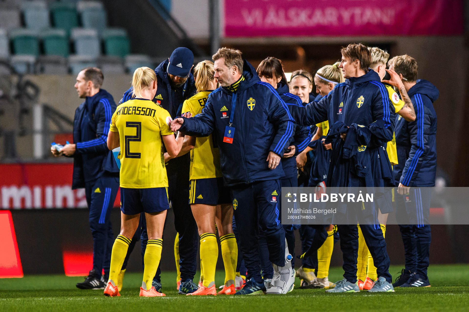 Peter Gerhardsson, head coach of Sweden, of Sweden