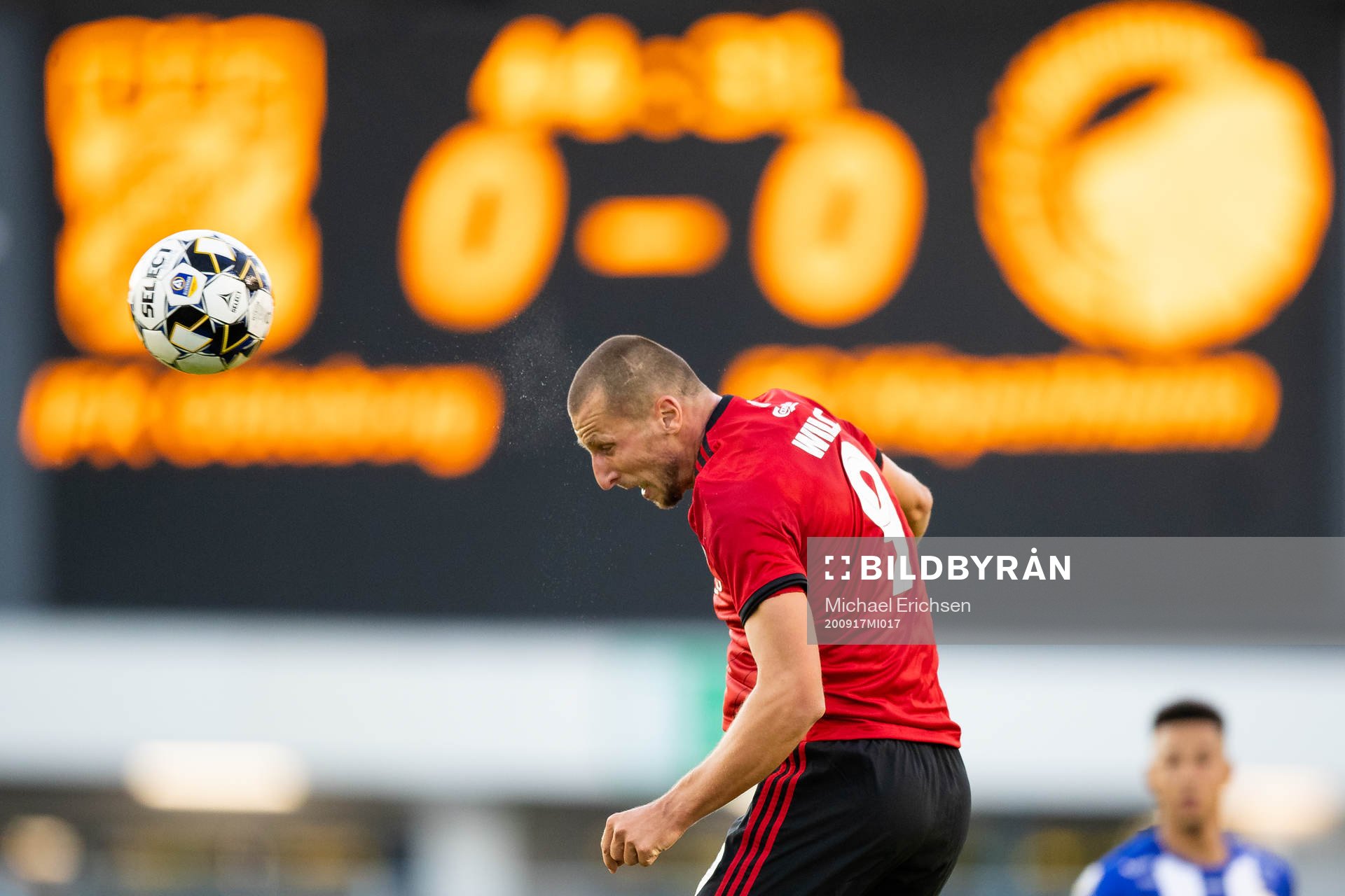 Kamil Wilczek of FC Köpenhamn during the football match UEFA Europa League Qualification, IFK Göteborg - FC Köpenhamn on September 17, 2020 in Göteborg.