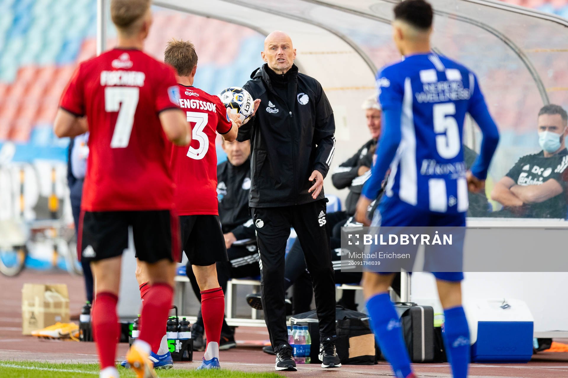 Coach Ståle Solbakken of FC Köpenhamn