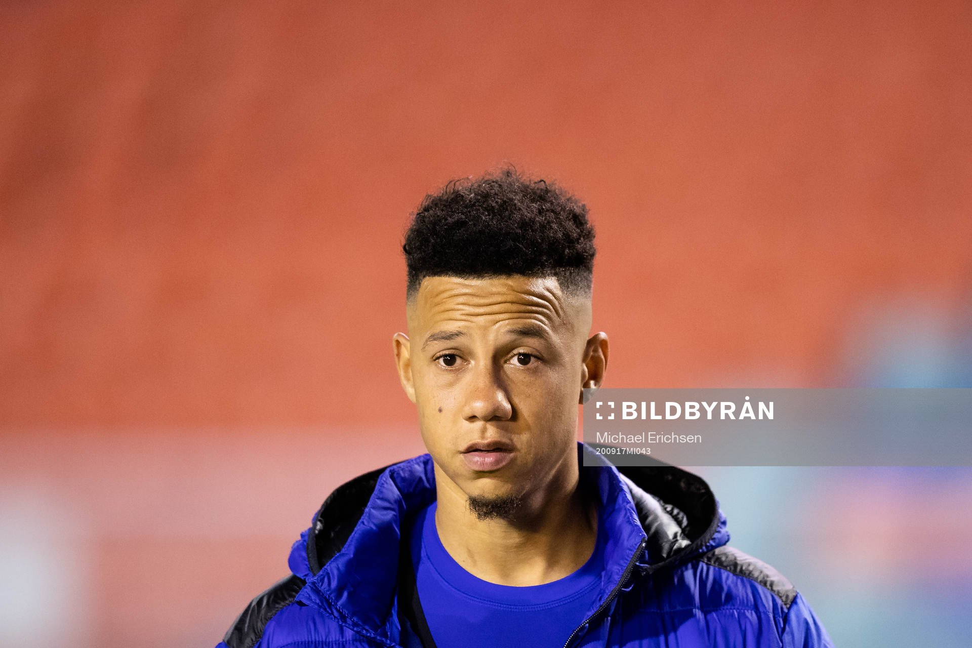 Tobias Sana of IFK Göteborg looks dejected