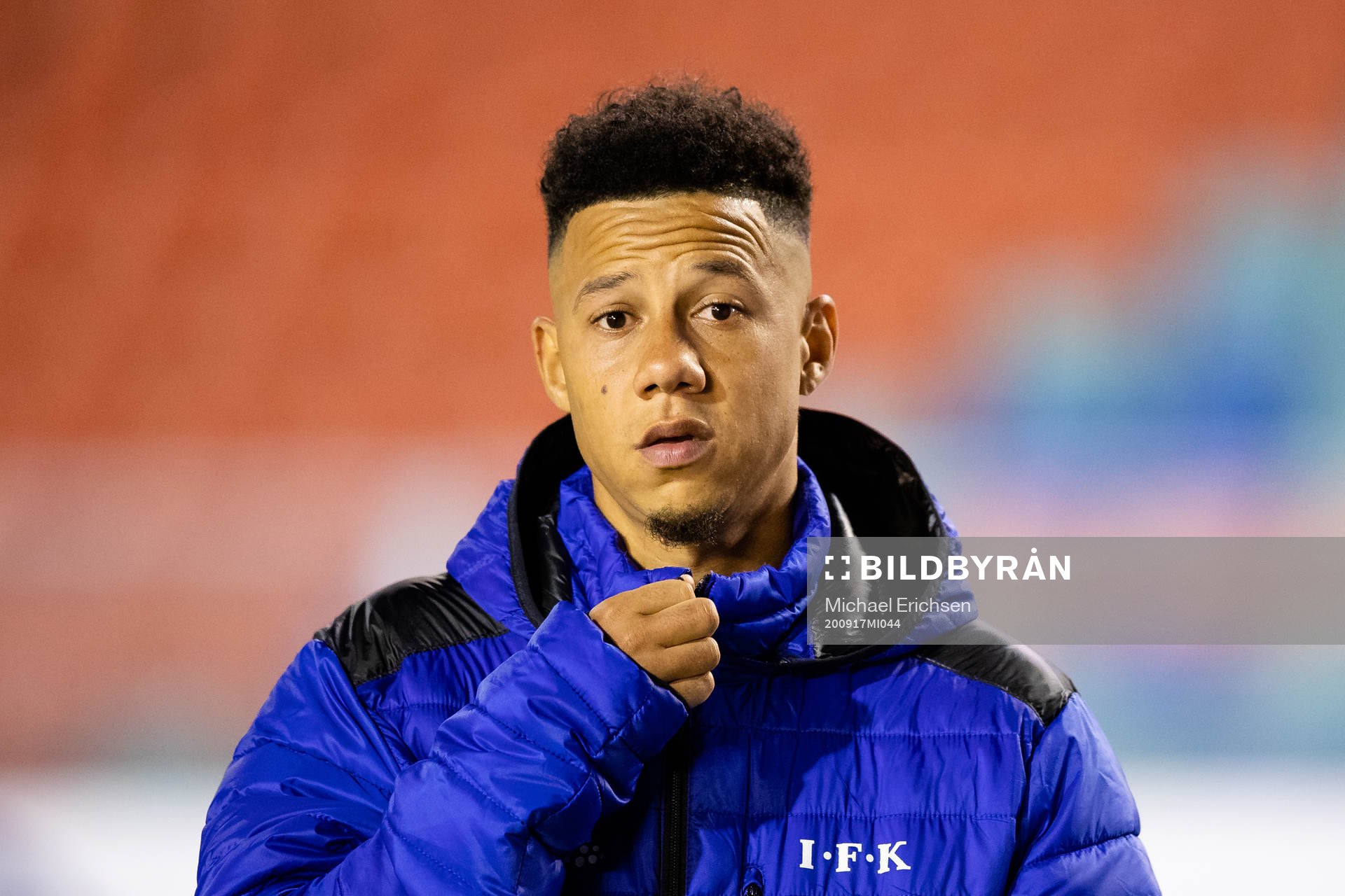 Tobias Sana of IFK Göteborg looks dejected
