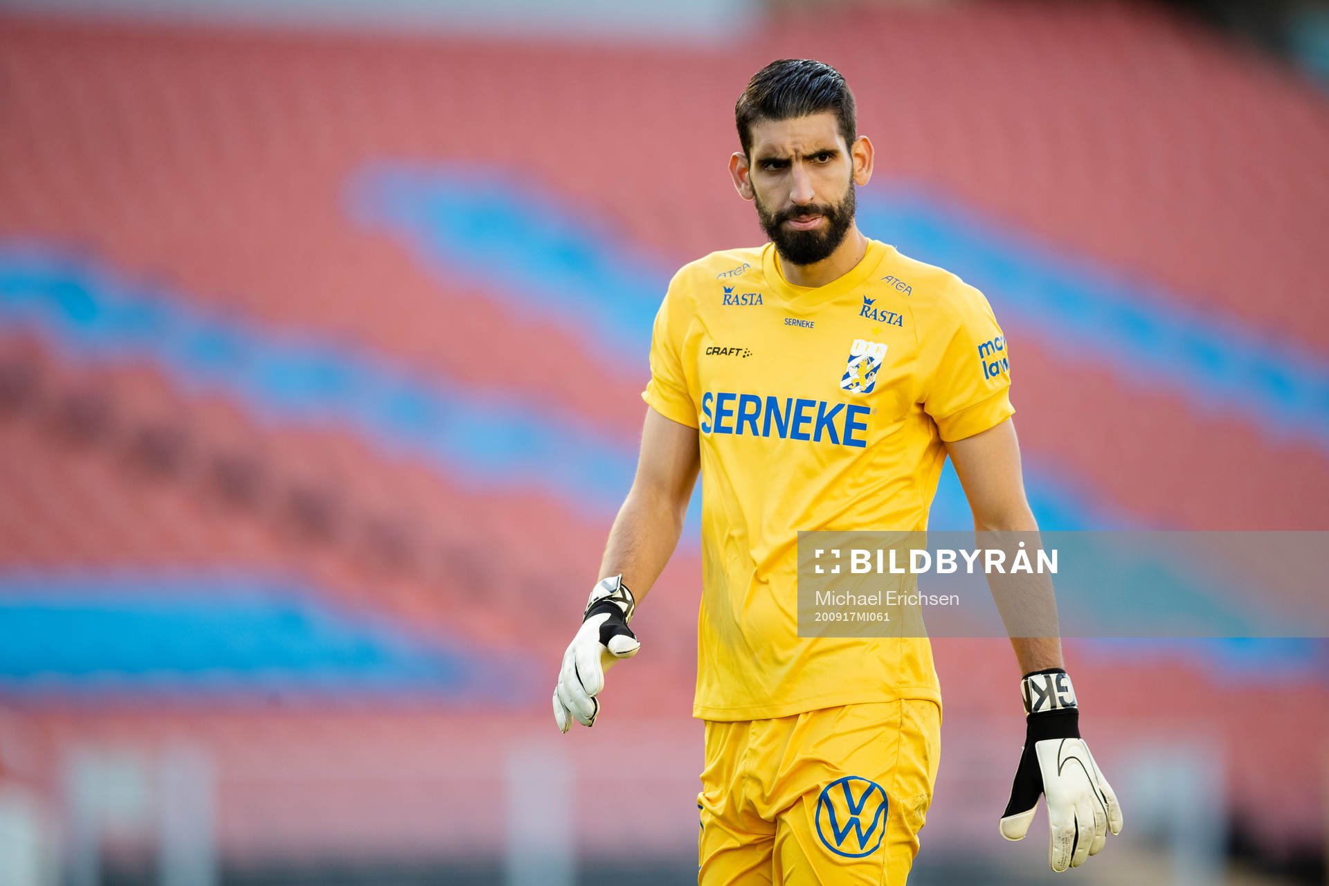Goalkeeper Ioannis Anestis of IFK Göteborg