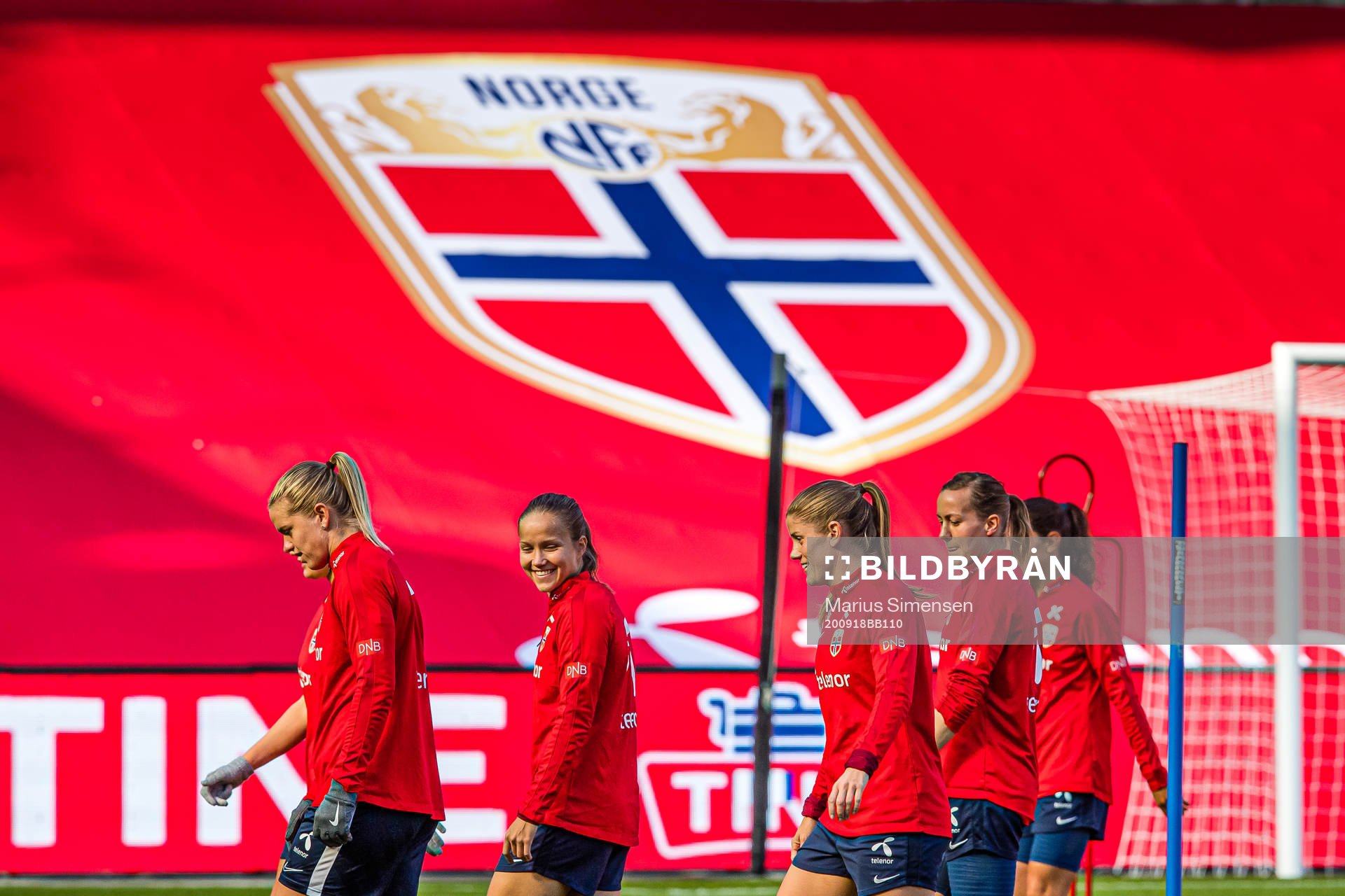 Guro Reiten and Maren Nævdal Mjelde of the Norwegian