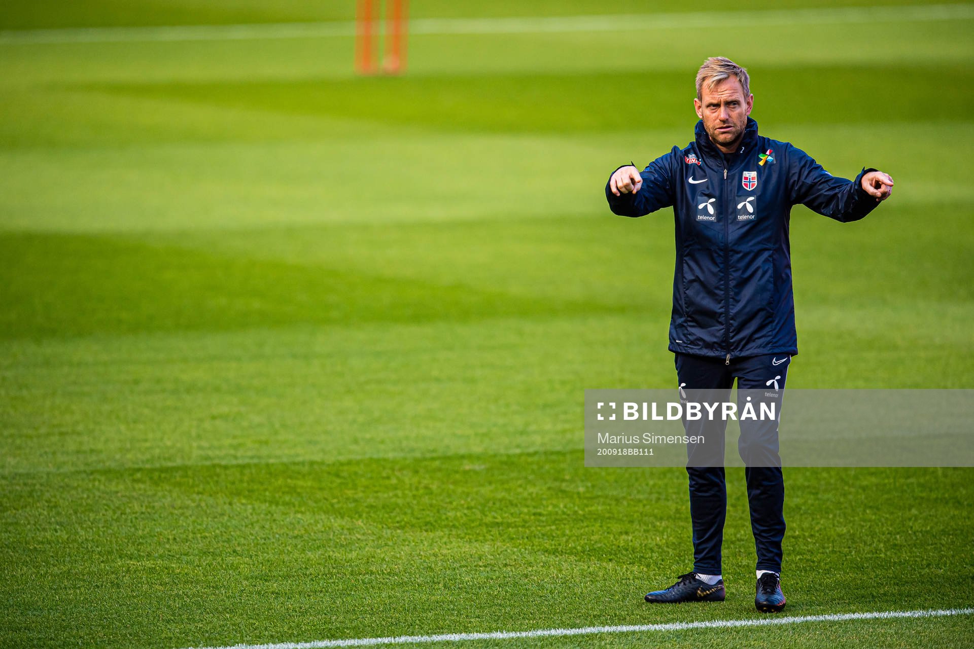 Martin Sjögren, head coach of the Norwegian women’s