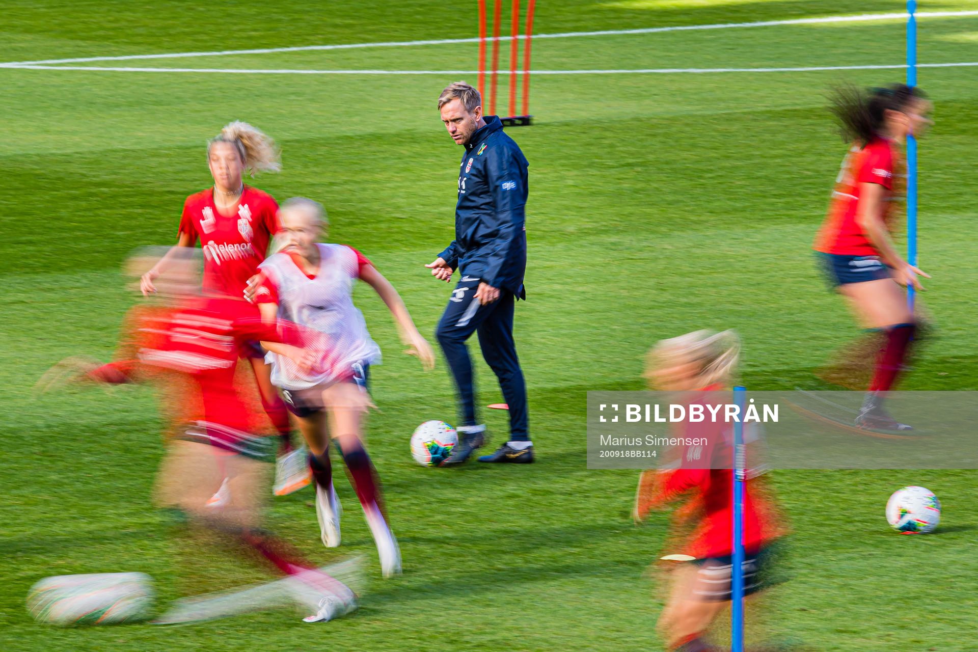Martin Sjögren, head coach of the Norwegian women’s