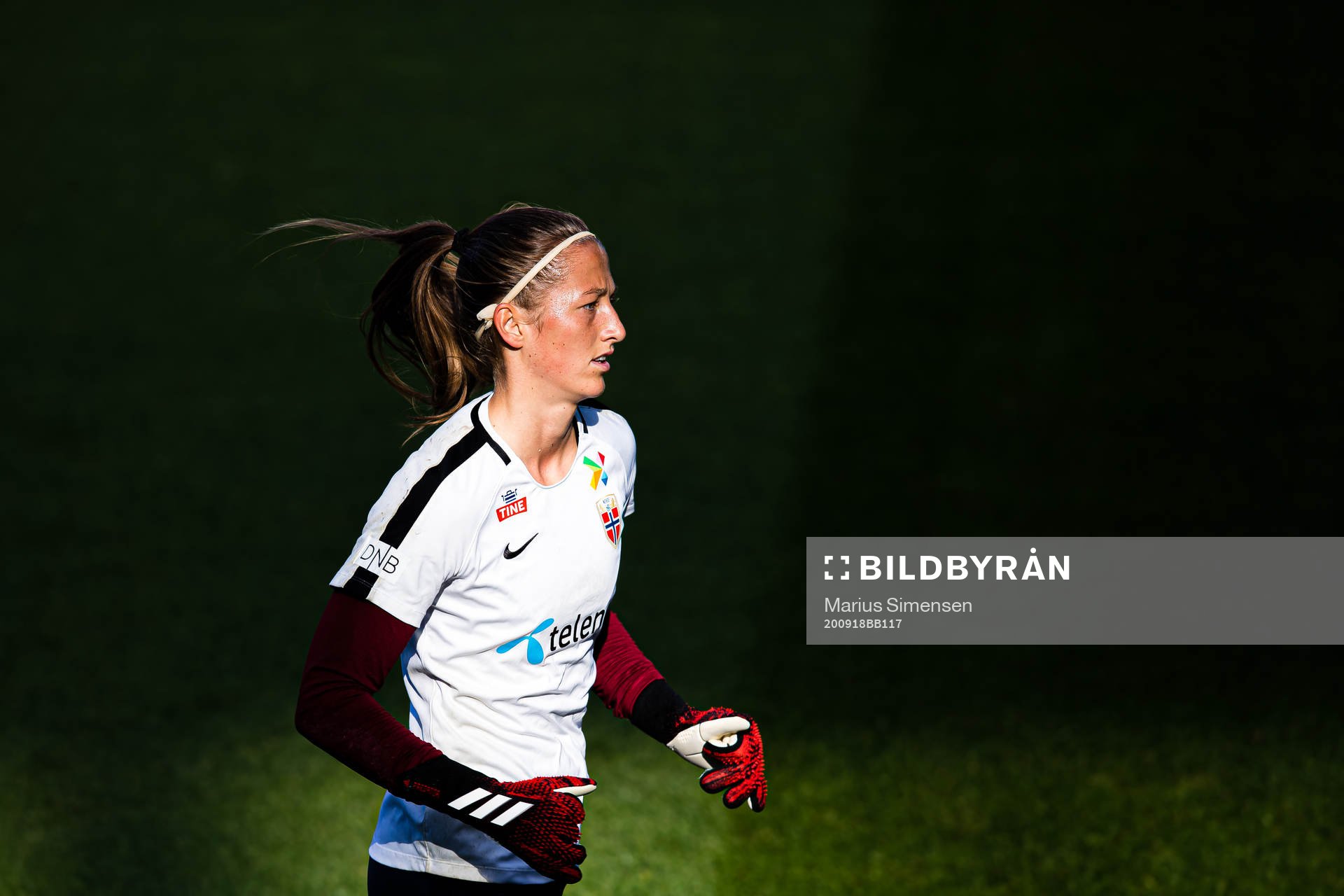 Cecilie Hauståker Fiskerstrand of the Norwegian women’s