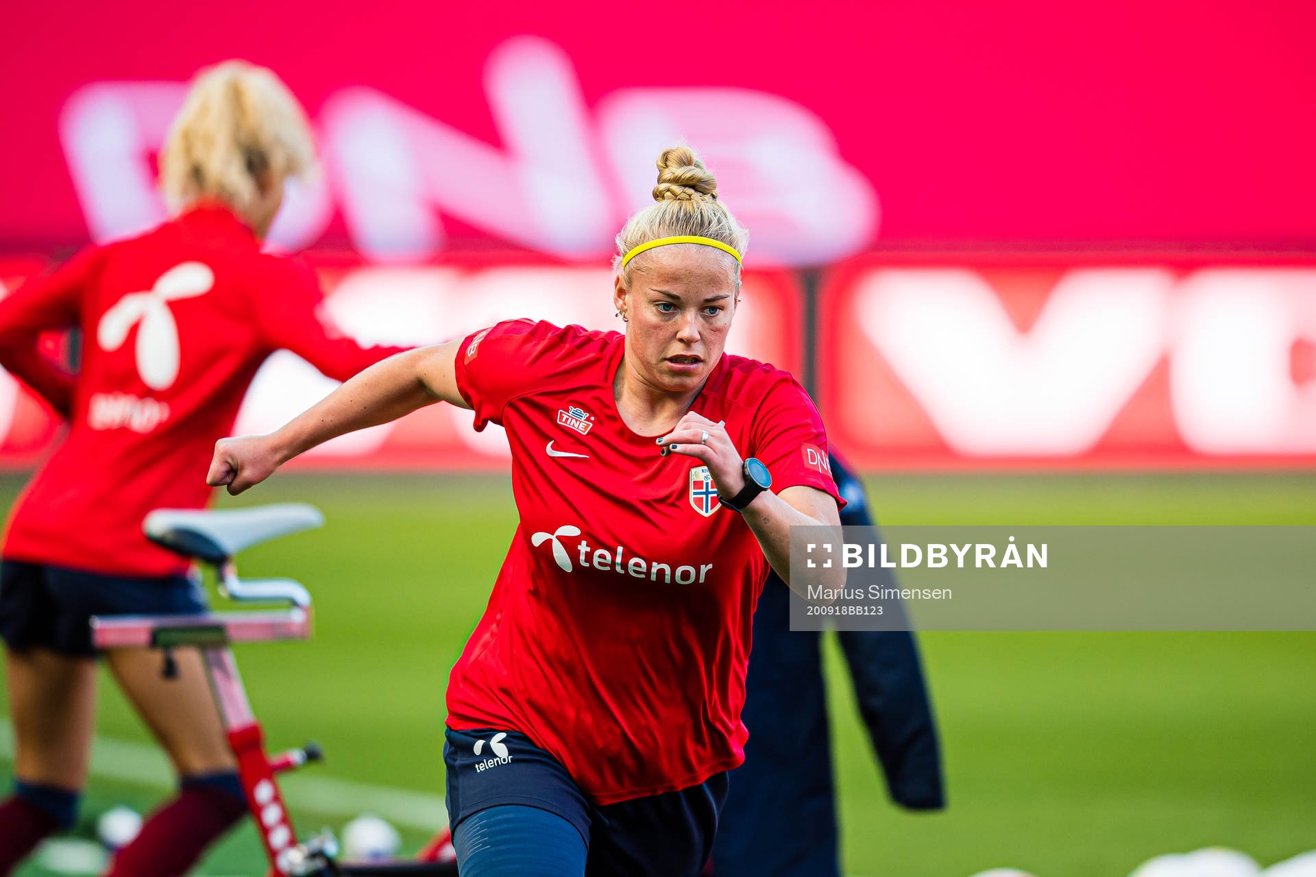 Therese Sessy Åsland of the Norwegian women’s national