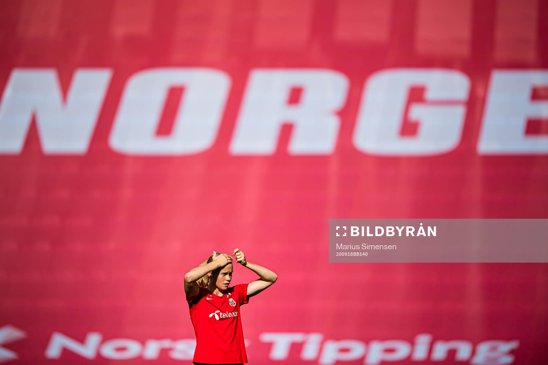Julie Blakstad of the Norwegian women’s national football