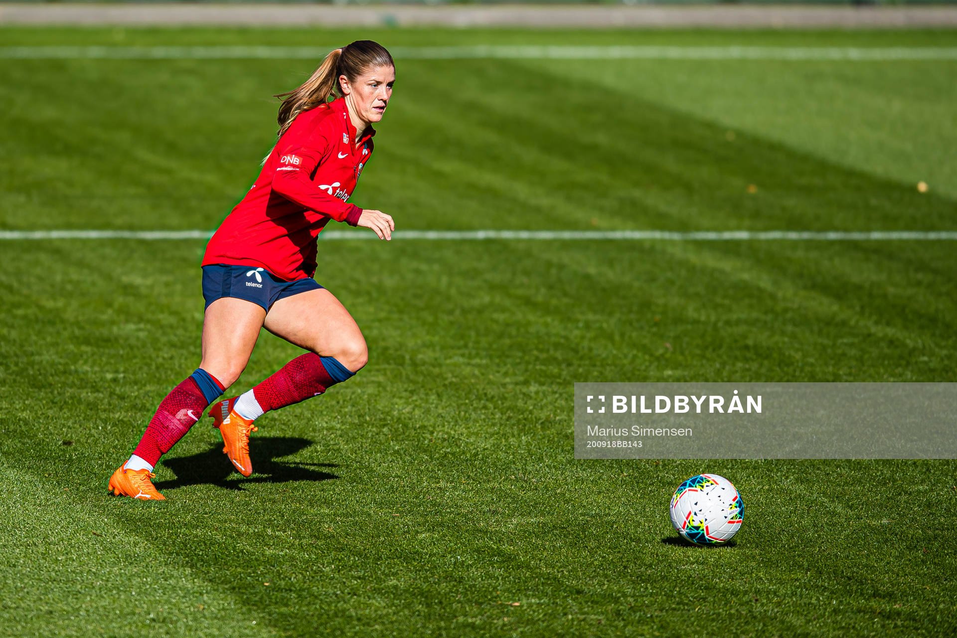 Maren Nævdal Mjelde of the Norwegian women’s national