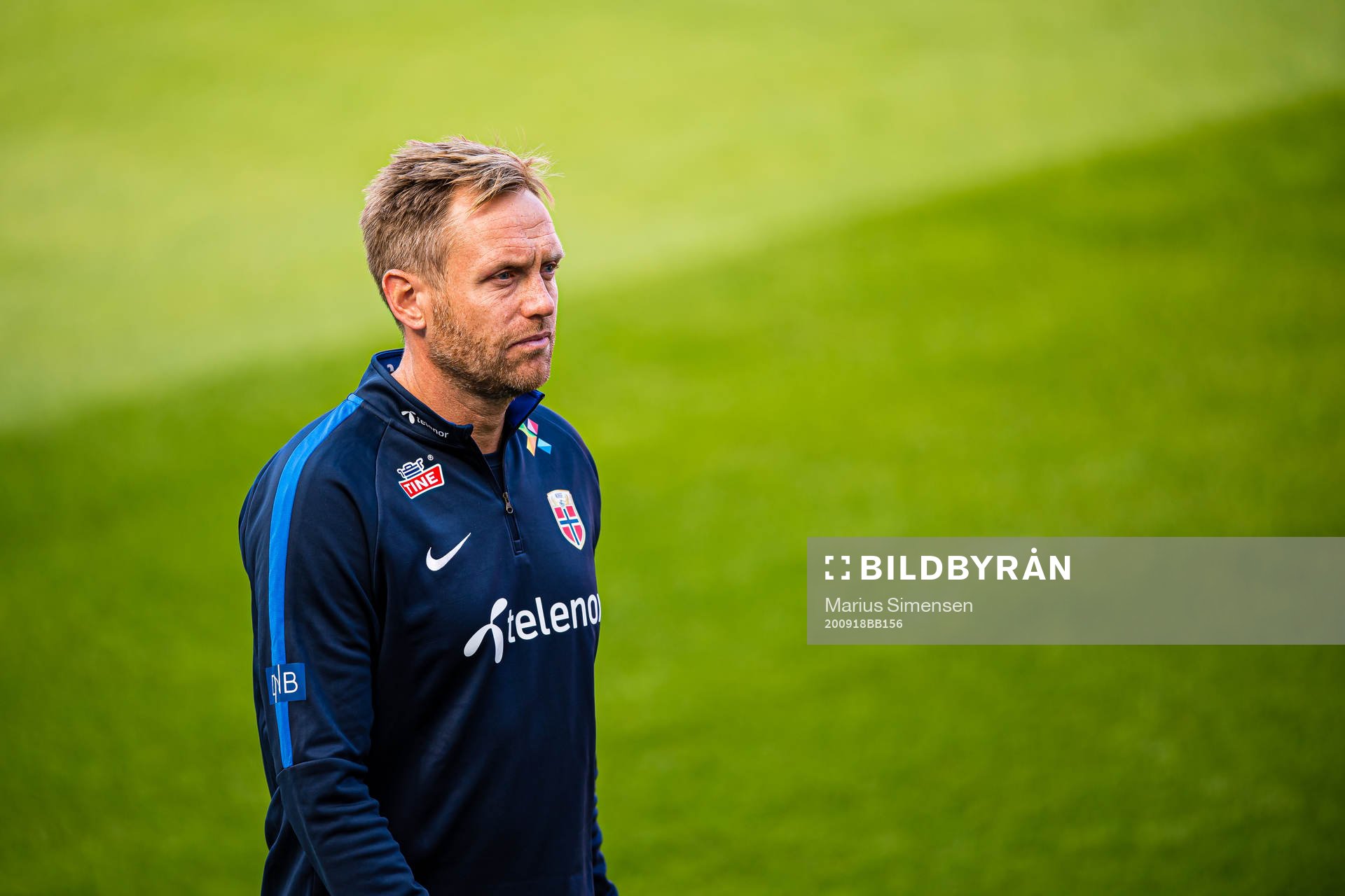 Martin Sjögren, head coach of the Norwegian women’s