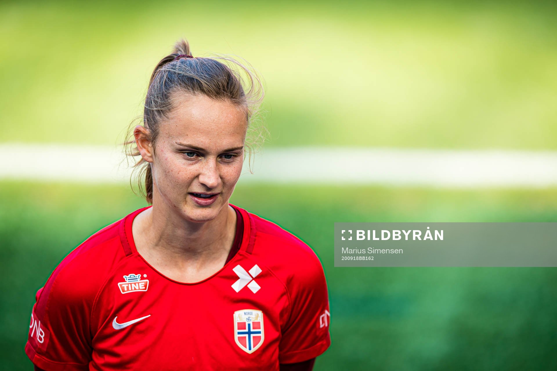 Caroline Graham Hansen of the Norwegian women’s national