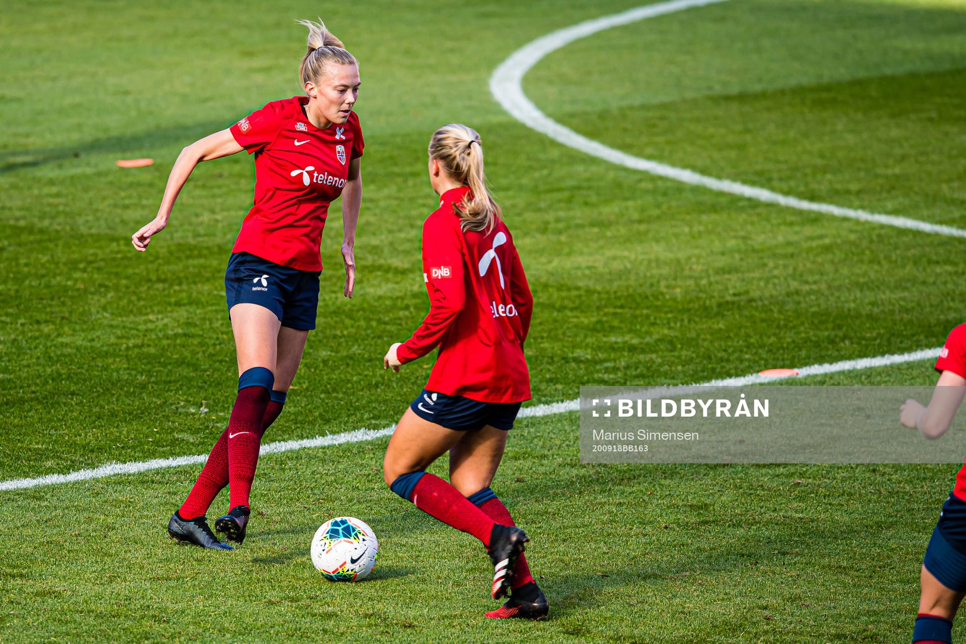 Synne Sofie Kinden Jensen of the Norwegian women’s