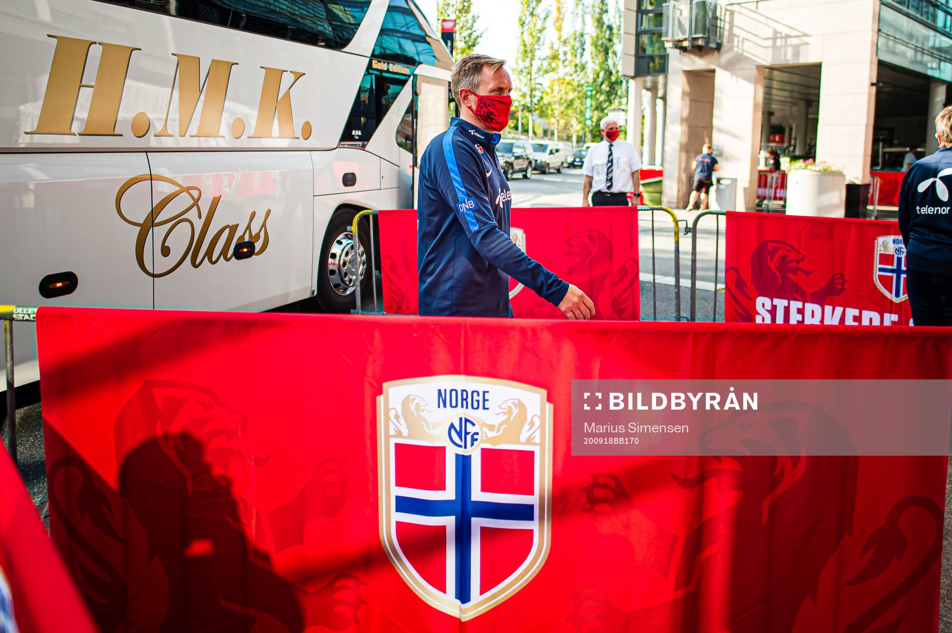 Martin Sjögren, head coach of the Norwegian women’s