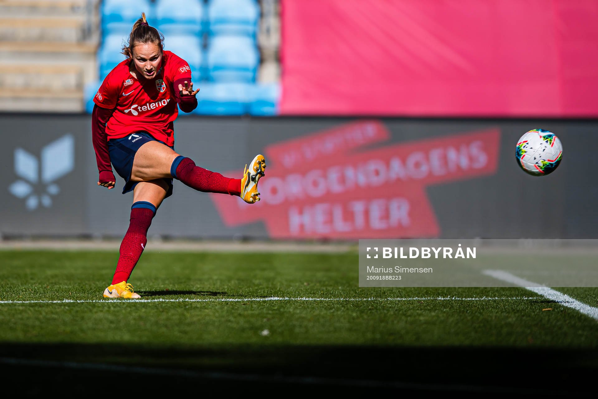 Caroline Graham Hansen of the Norwegian women’s national