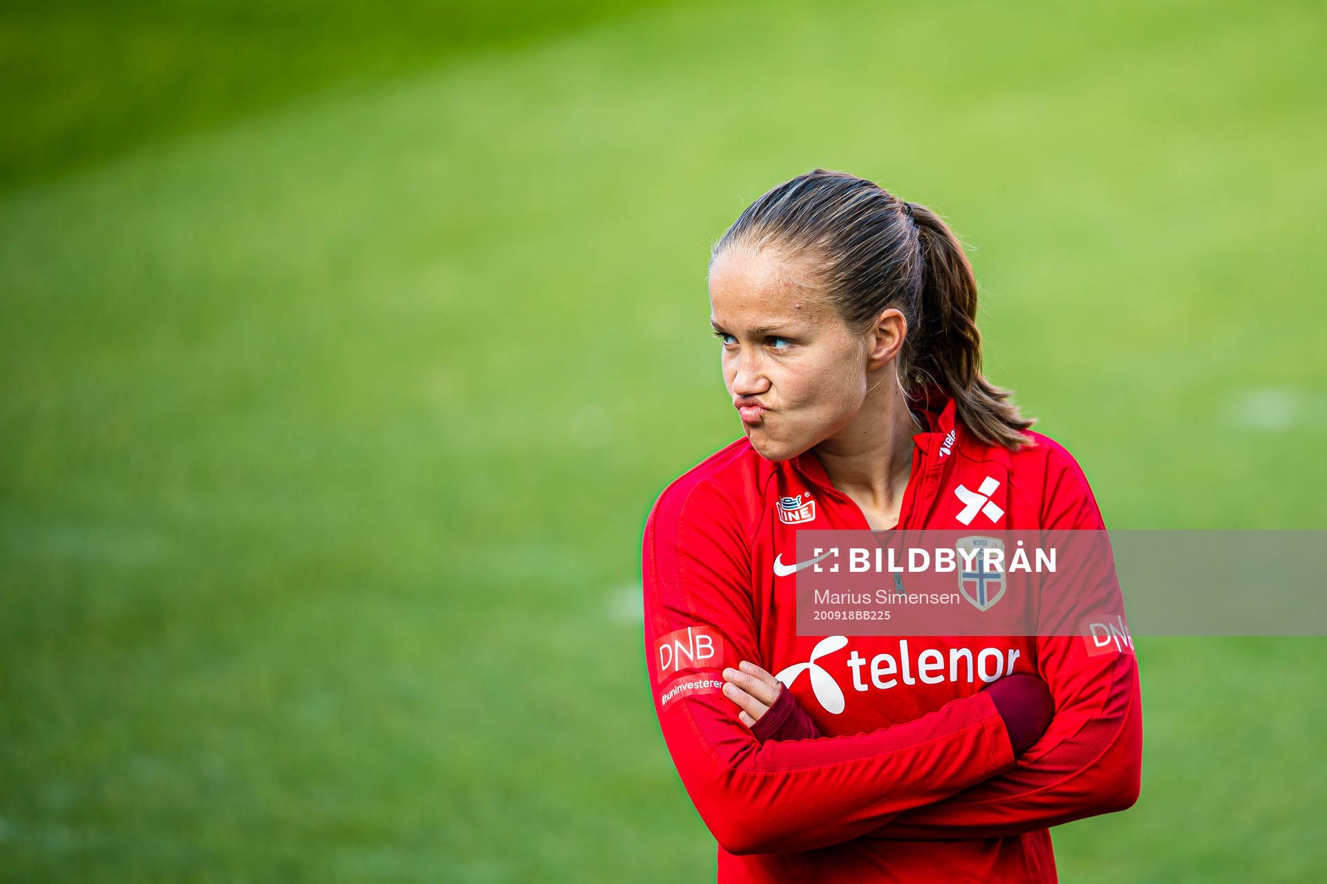 Guro Reiten of the Norwegian women’s national football