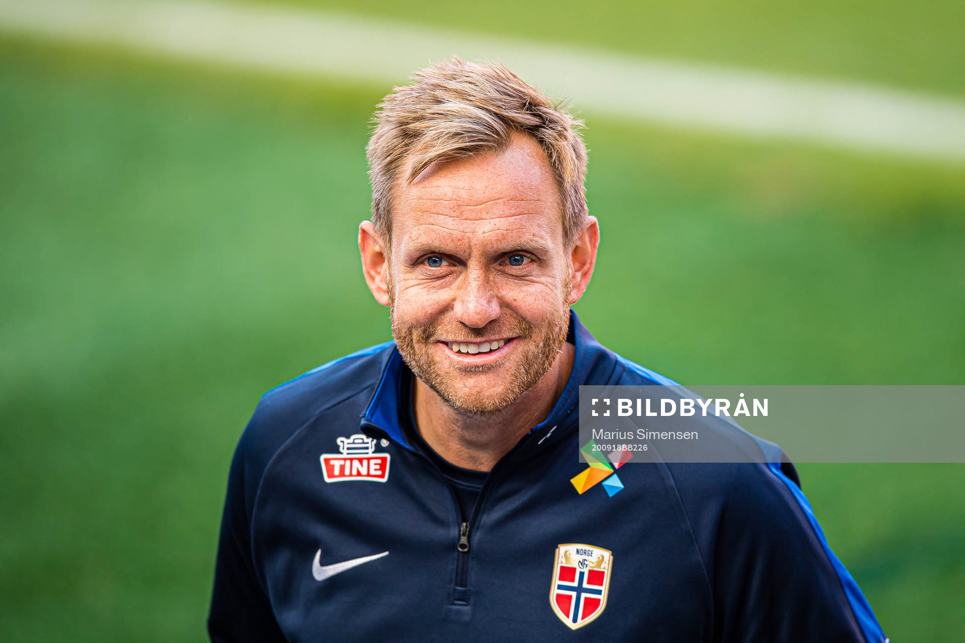 Martin Sjögren, head coach of the Norwegian women’s