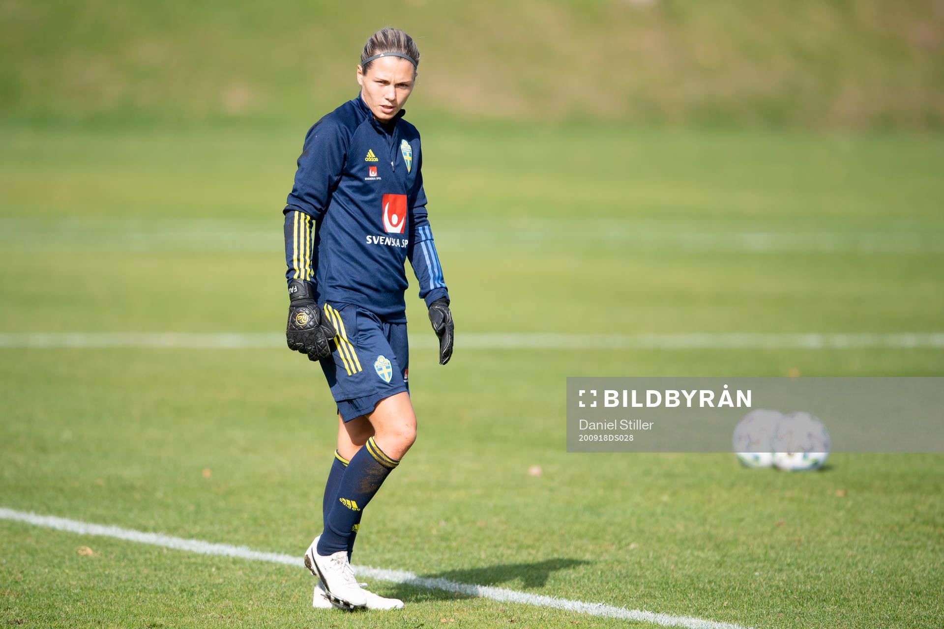 Goalkeeper Jennifer Falk