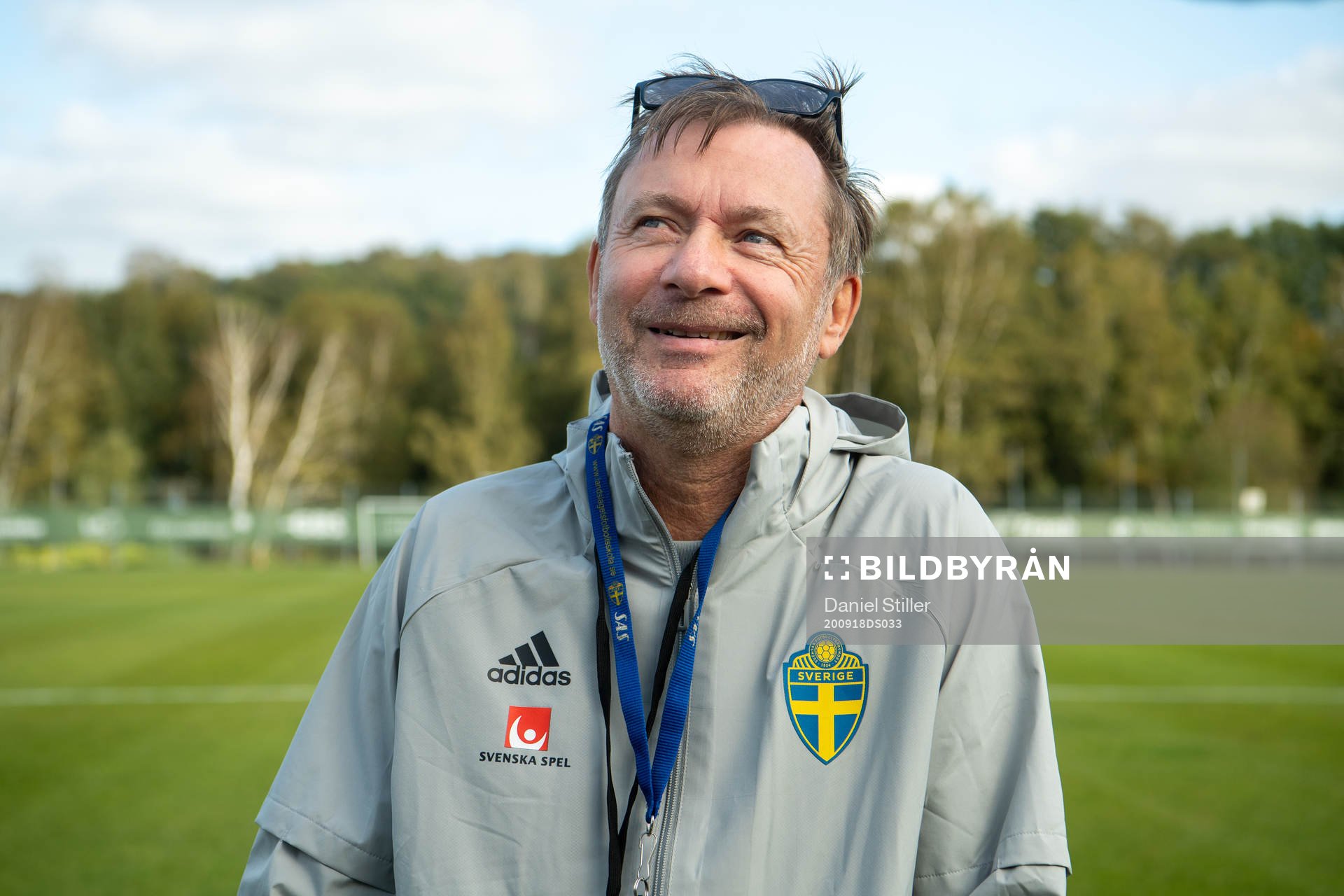 Peter Gerhardsson, head coach of Sweden