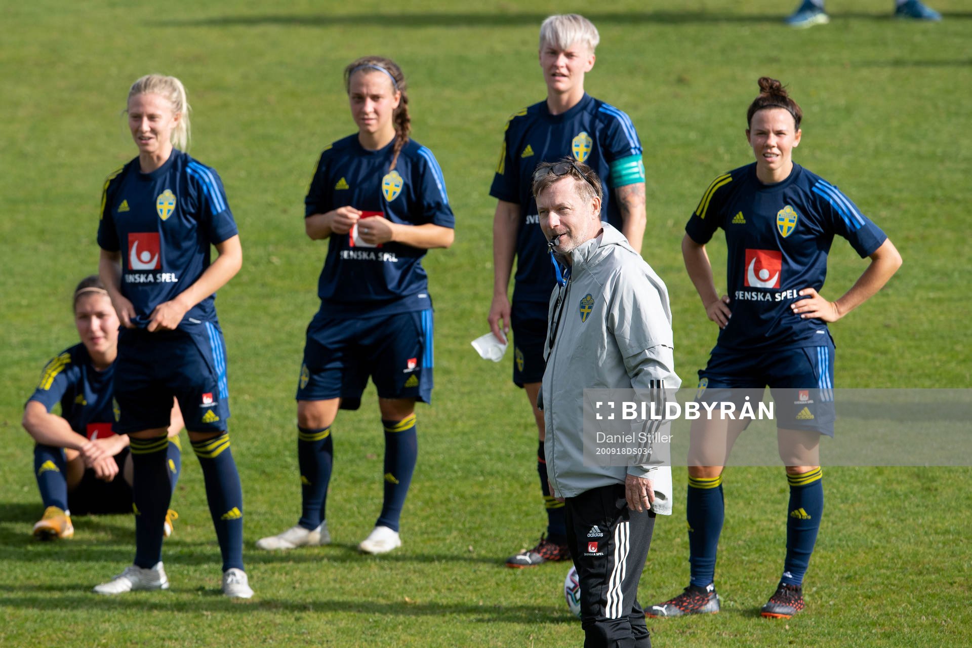 Peter Gerhardsson, head coach of Sweden