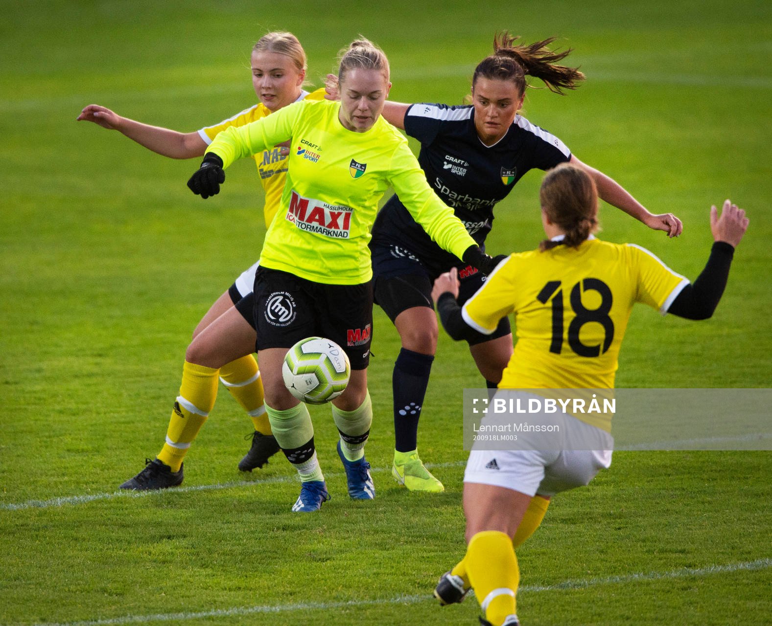 i dammatchen mellan FC Hessleholm och Näsum i Hässleholm