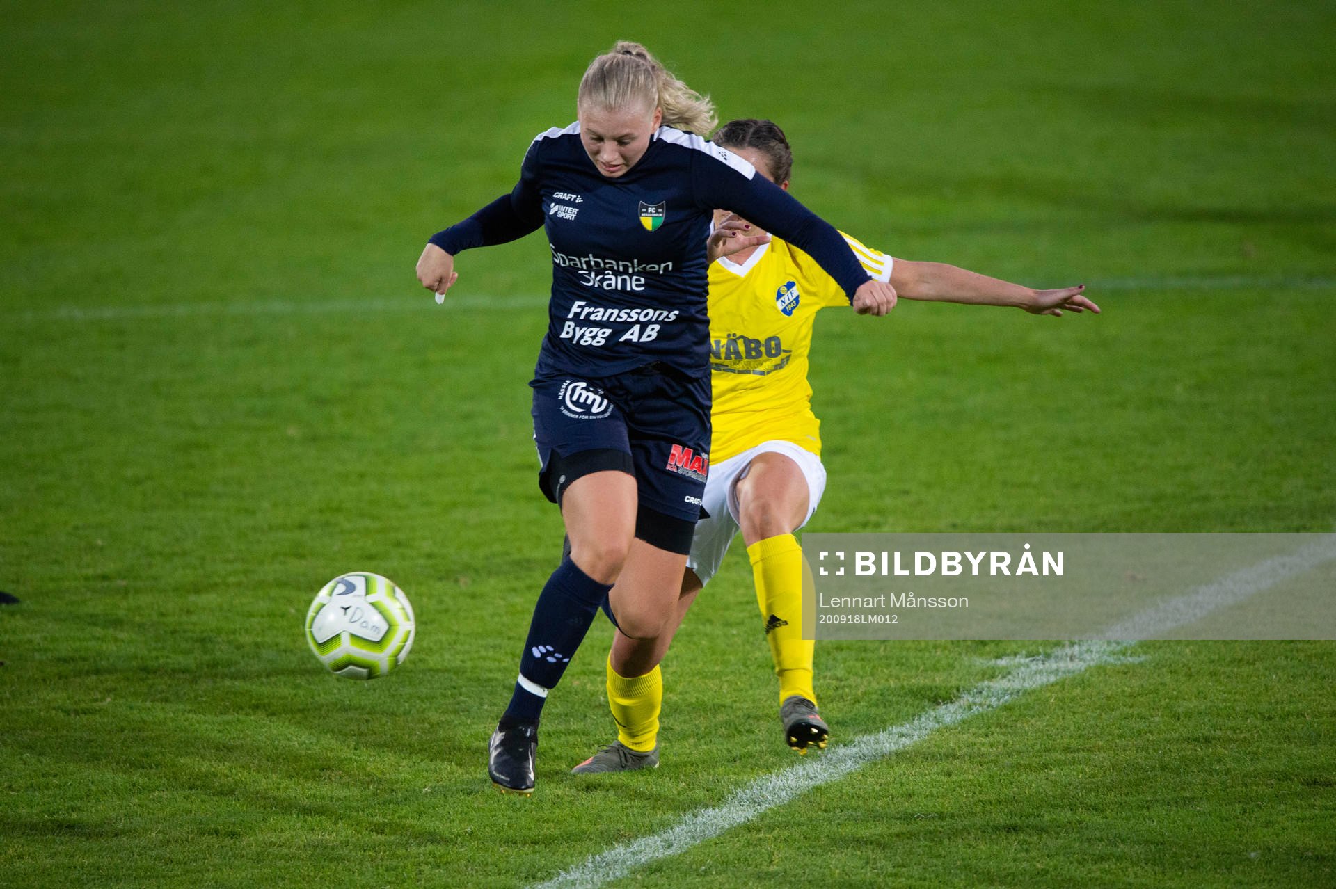 i dammatchen mellan FC Hessleholm och Näsum i Hässleholm