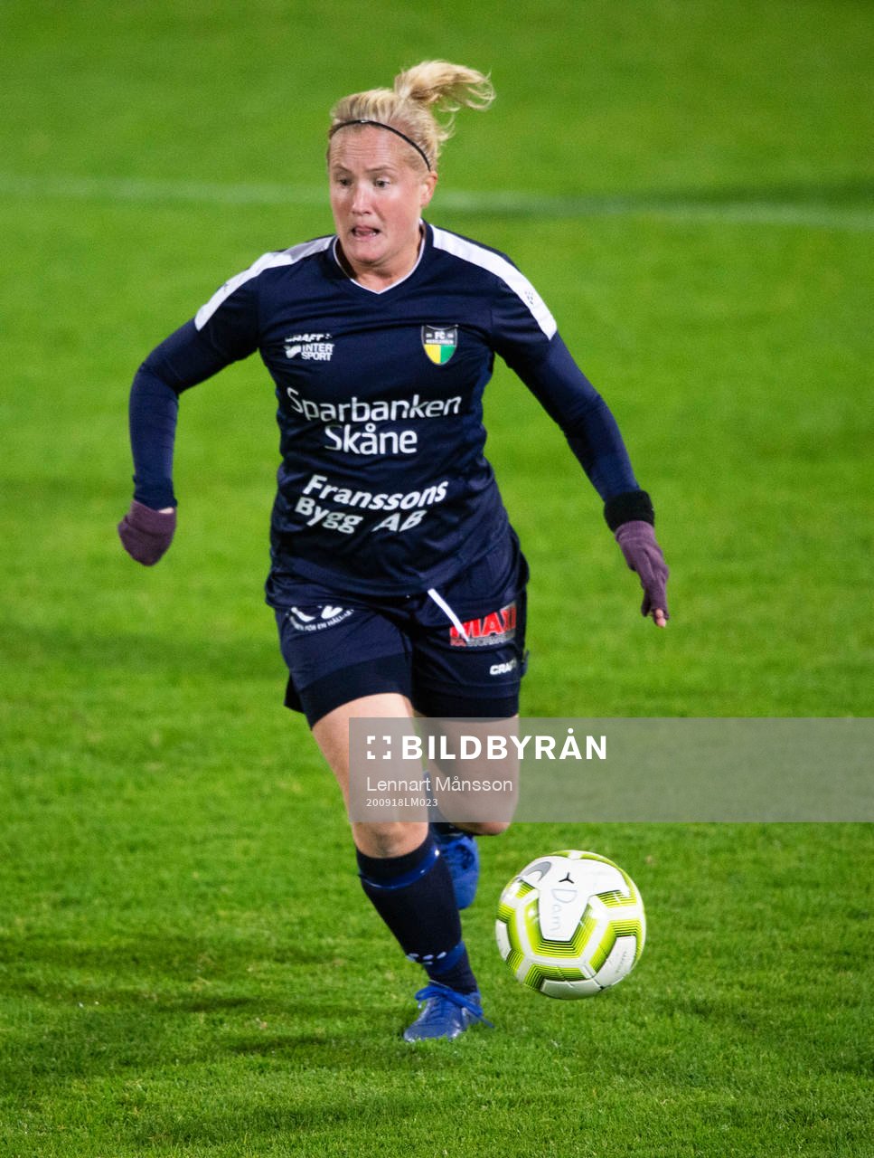 i dammatchen mellan FC Hessleholm och Näsum i Hässleholm