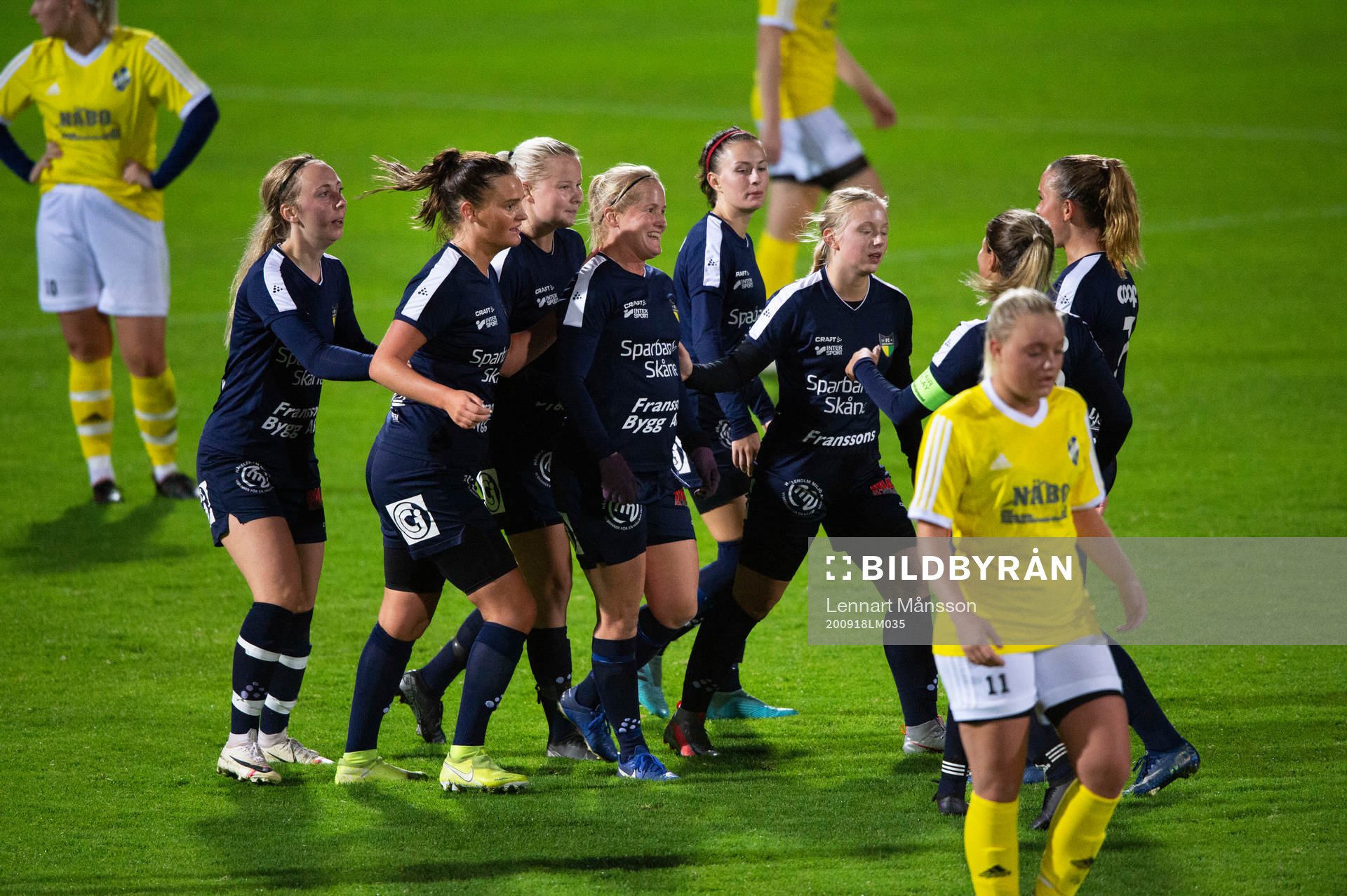 i dammatchen mellan FC Hessleholm och Näsum i Hässleholm