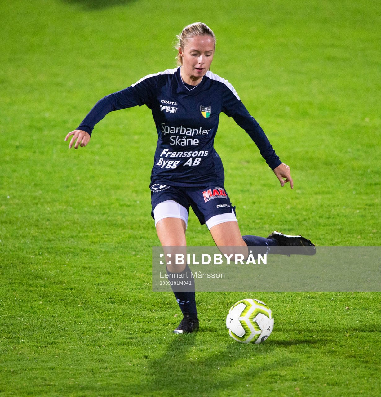 i dammatchen mellan FC Hessleholm och Näsum i Hässleholm