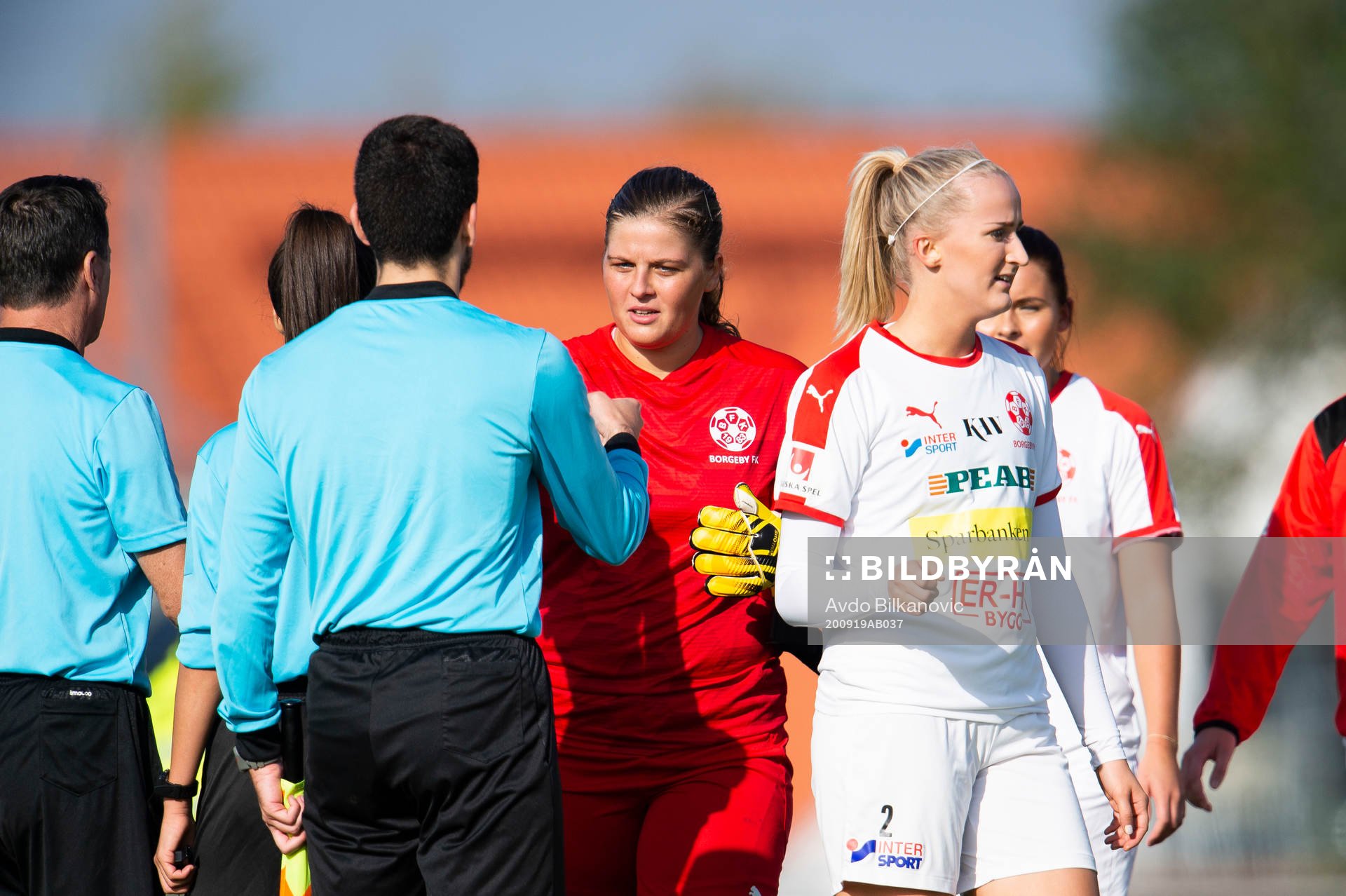 Borgebys målvakt Vera Ejlertsson