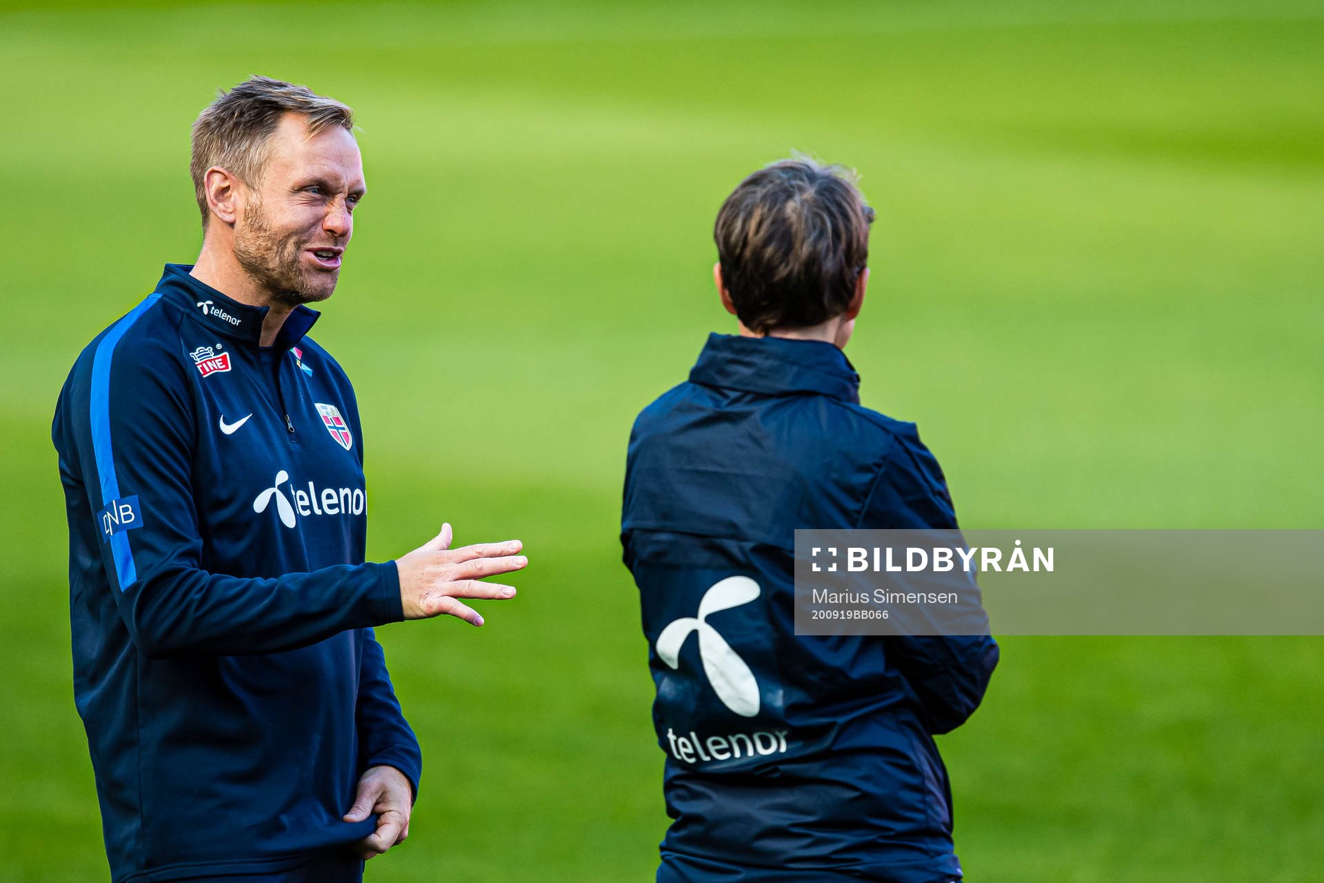 Martin Sjögren, head coach of the Norwegian women’s