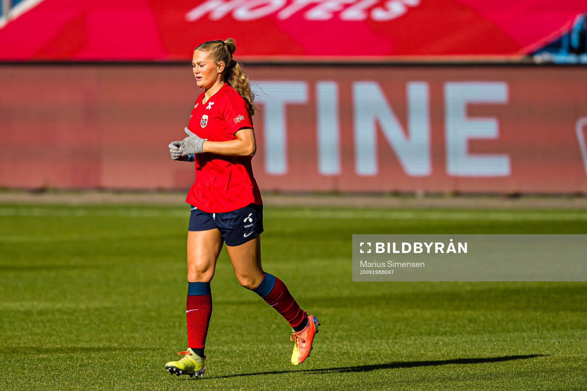 Lisa-Marie Karlseng Utland of the Norwegian women’s