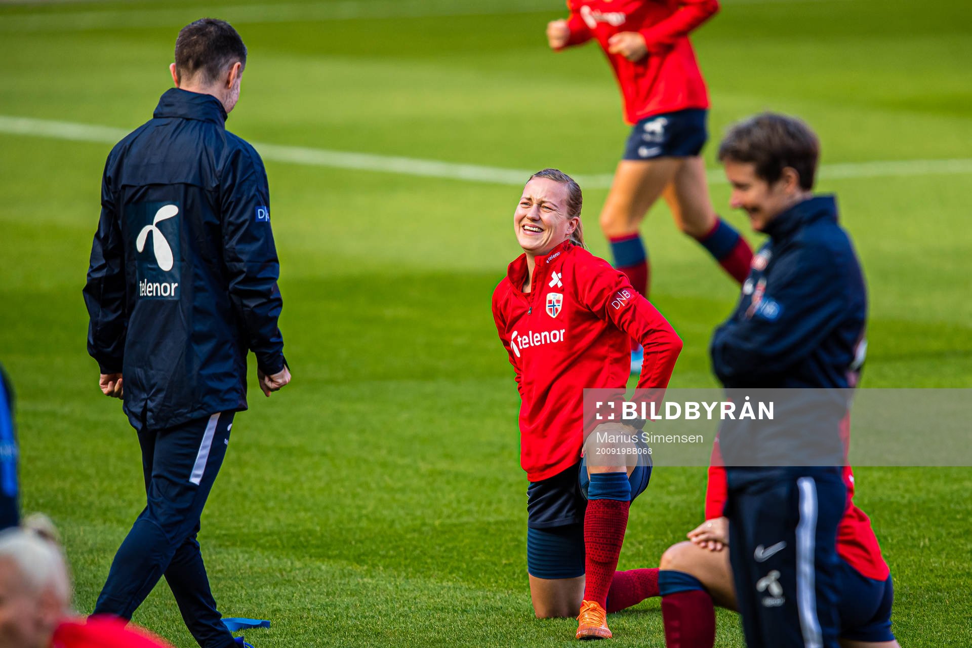 Kristine Minde of the Norwegian women’s national football