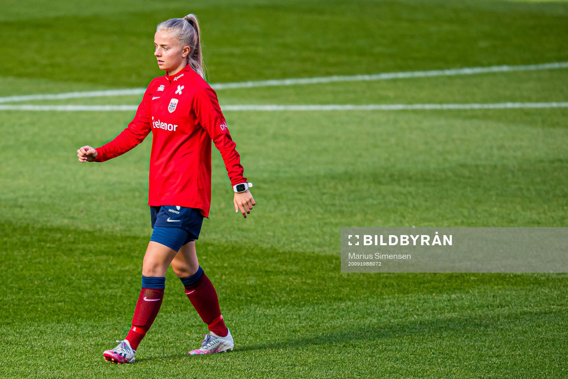 Emilie Marie Aanes Woldvik of the Norwegian women’s