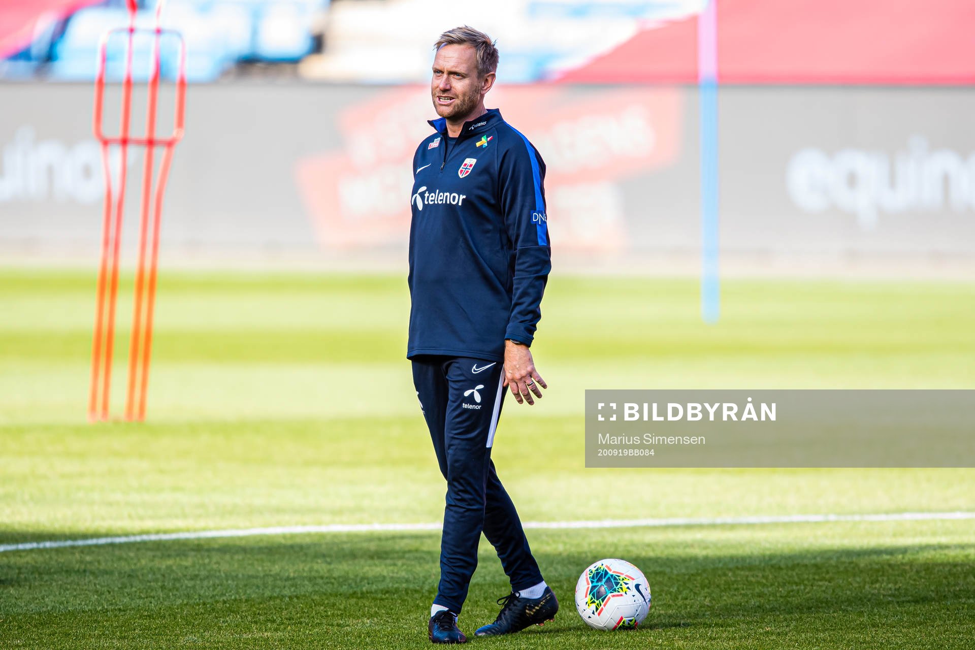 Martin Sjögren, head coach of the Norwegian women’s