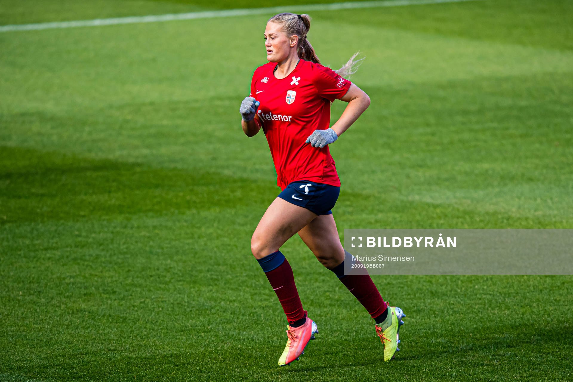 Lisa-Marie Karlseng Utland of the Norwegian women’s