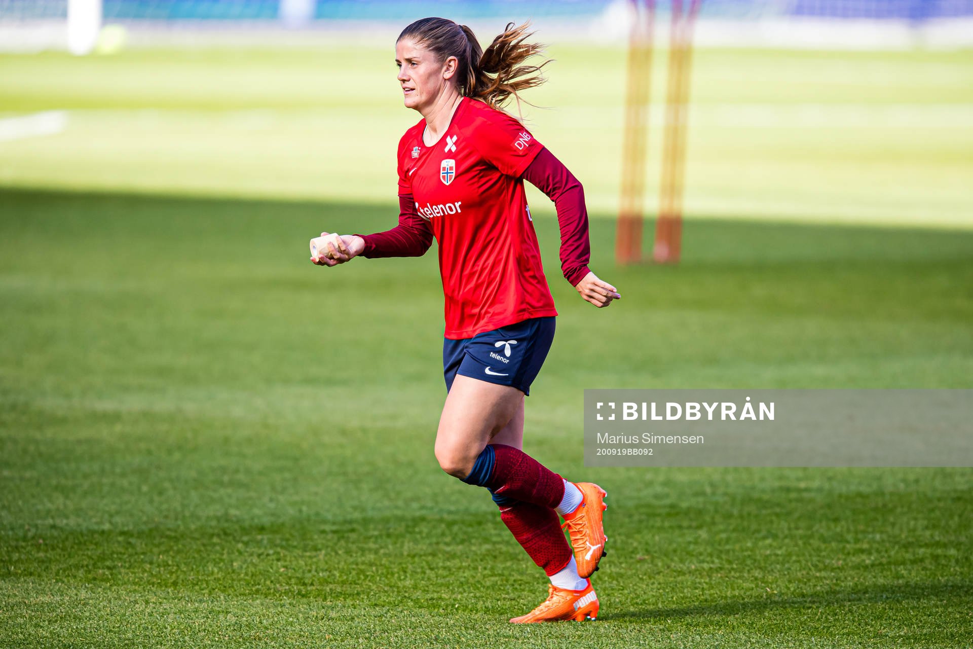 Maren Mjelde of the Norwegian women’s national football