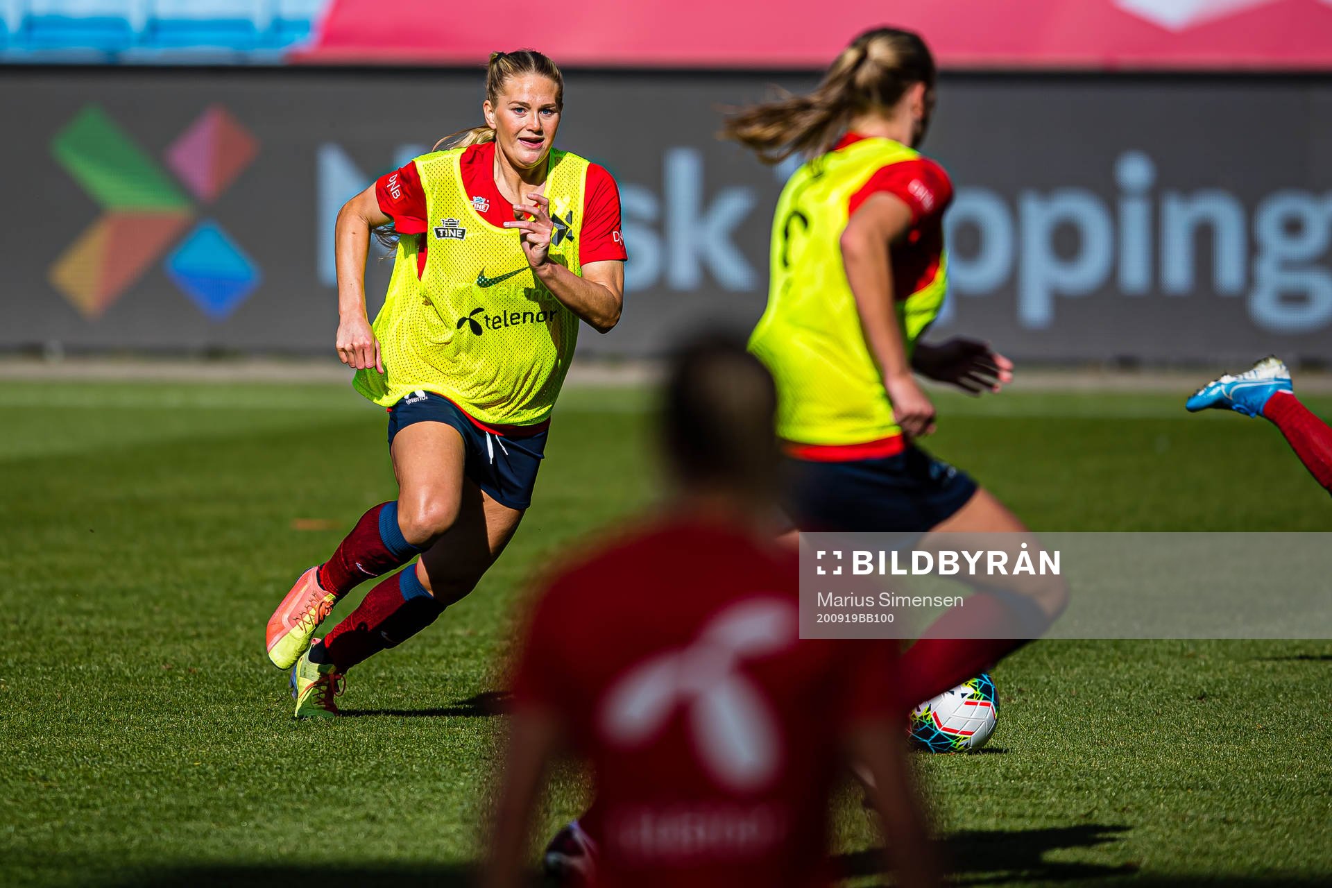 Lisa-Marie Karlseng Utland of the Norwegian women’s